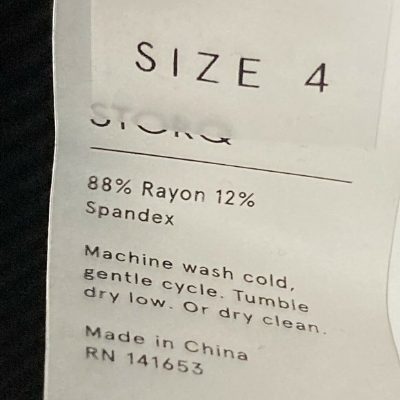 Storq Maternity Black Tank Dress Midi NEW NWOT - Picture 10 of 15